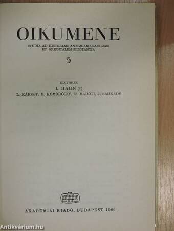 Oikumene 5.