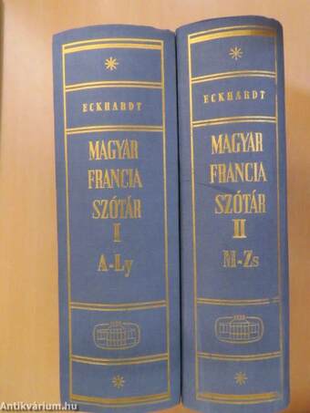 Magyar-francia szótár I-II.