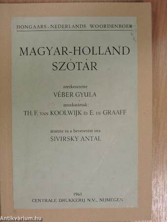 Magyar-holland szótár