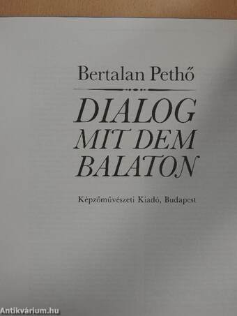 Dialog mit dem Balaton