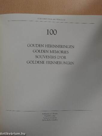 100 Golden Memories/100 Gouden herinneringen/100 souvenirs d'Or/100 Goldene Erinnerungen