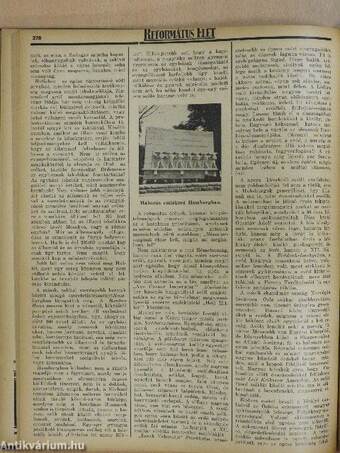 Református folyóiratok egyedi gyűjteménye 1936. (nem teljes évfolyamok)