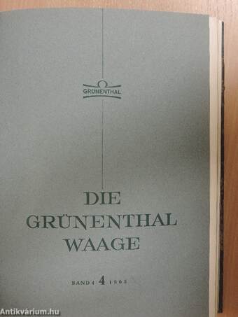 Die Grünenthal Waage 1965/1-5.-1966/1-5.