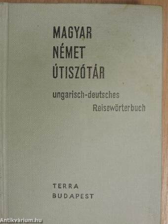 Magyar-német/német-magyar útiszótár