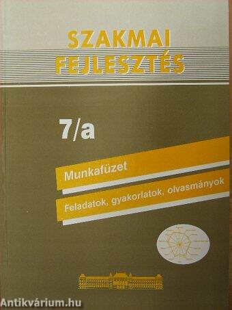 Szakmai fejlesztés Munkafüzet 7/a