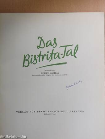 Das Bistrita-Tal