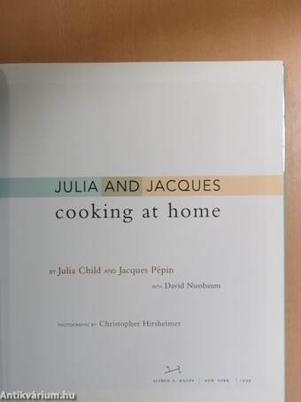 Julia and Jacques cooking at home