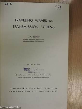 Traveling Waves on Transmission Systems