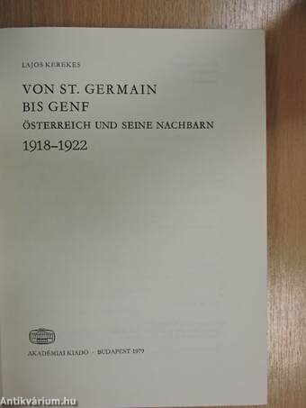 Von St. Germain Bis Genf