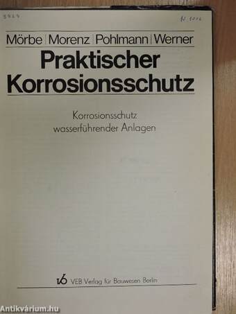 Praktischer Korrosionsschutz