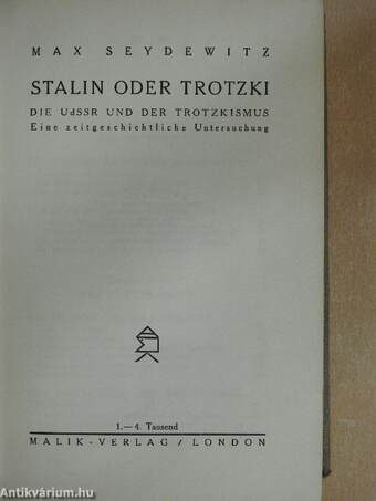 Stalin oder Trotzki