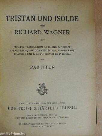 Tristan und Isolde