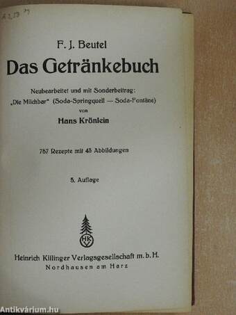 Das Getränkebuch