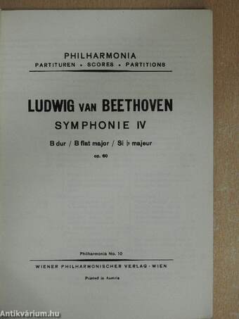 Symphonie IV. 