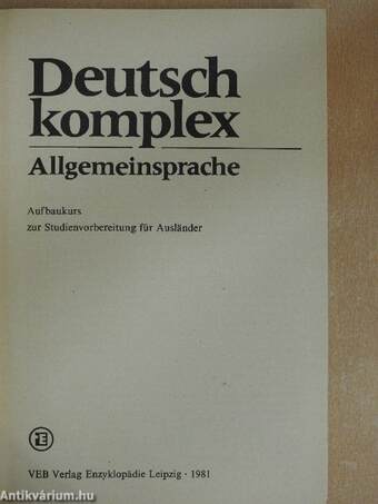 Deutsch Komplex