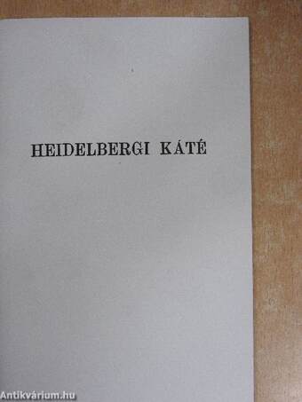 Heidelbergi káté