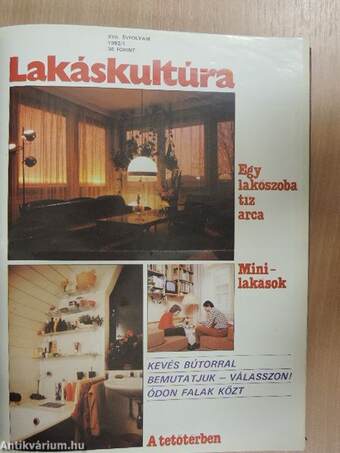 Lakáskultúra 1981-1984. (vegyes számok) (22 db)