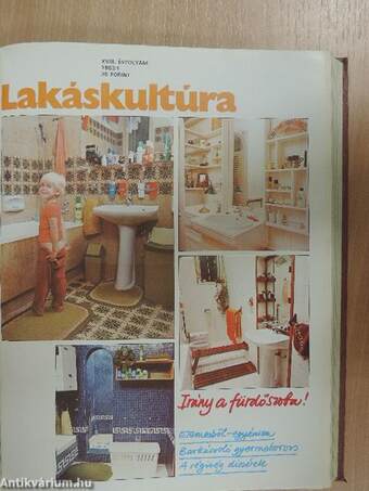 Lakáskultúra 1981-1984. (vegyes számok) (22 db)