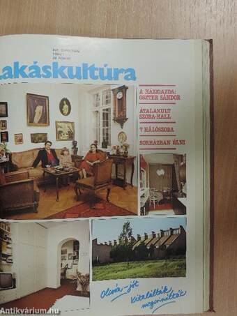 Lakáskultúra 1981-1984. (vegyes számok) (22 db)