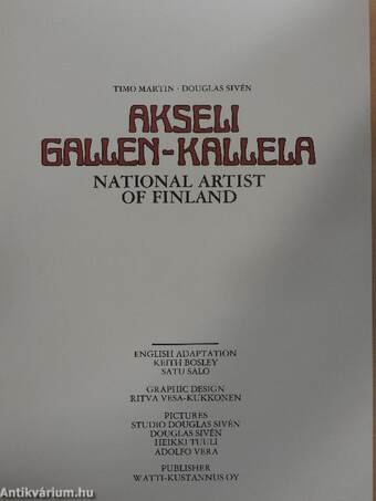 Akseli Gallen-Kallela