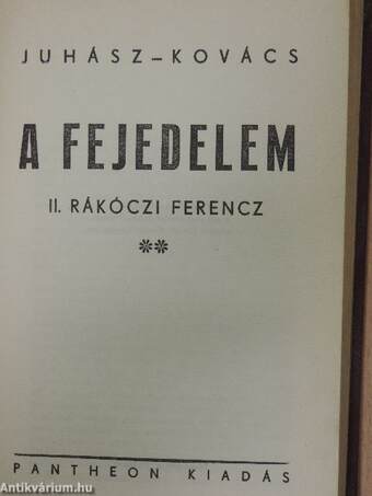 A fejedelem I-II.