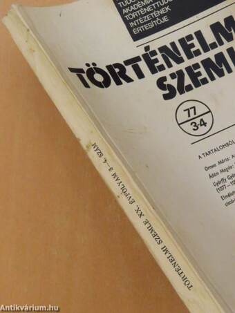 Történelmi Szemle 1977/3-4.