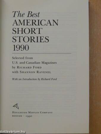 The Best American Short Stories 1990