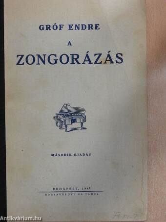 A zongorázás