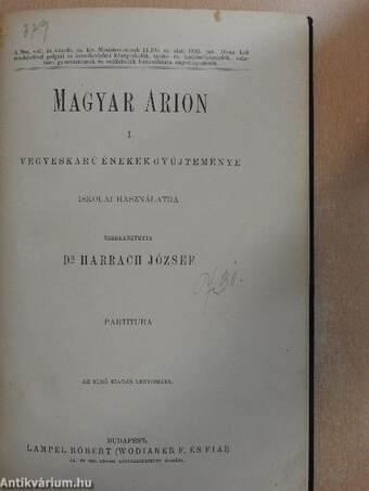 Magyar arion I.