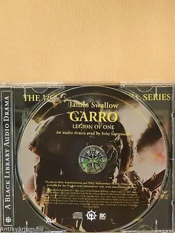 Garro legion of one - hangoskönyv