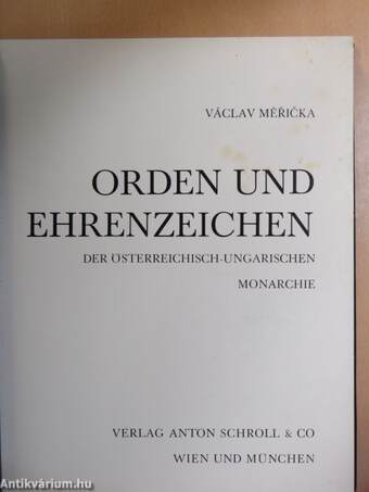 Orden und Ehrenzeichen