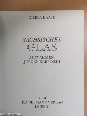 Sächsisches Glas