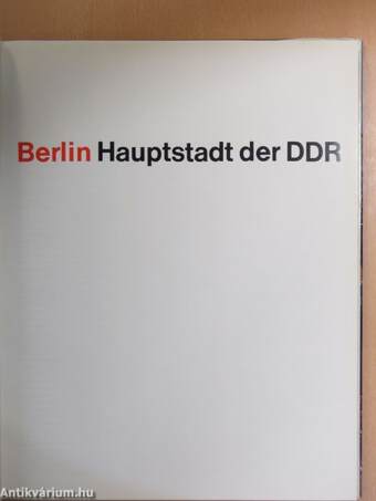 Berlin - Hauptstadt der DDR