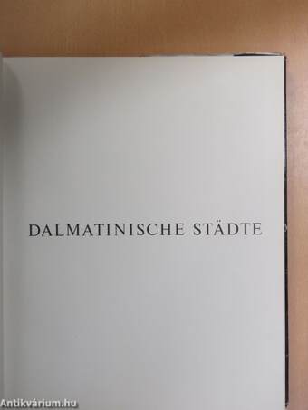 Dalmatinische Städte