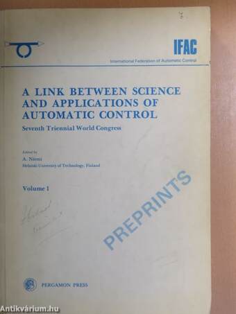 A Link Between Science and Applications of Automatic Control 1.