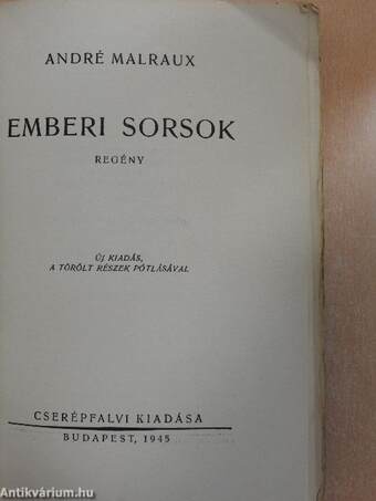 Emberi sorsok