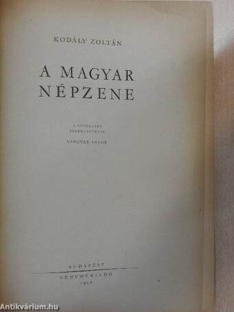 A magyar népzene