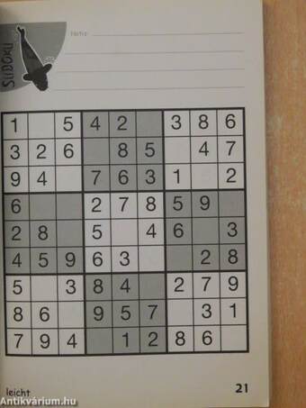 Sudoku für Kinder 1.