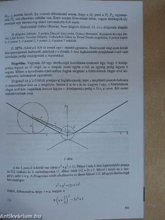 Középiskolai Matematikai és Fizikai Lapok 1999. december