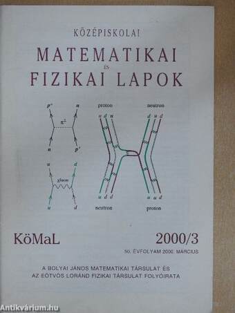 Középiskolai Matematikai és Fizikai Lapok 2000. március