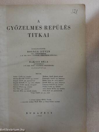 A győzelmes repülés titkai