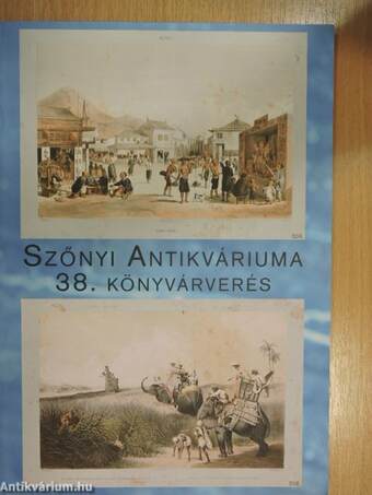 Szőnyi Antikváriuma 38. könyvárverés