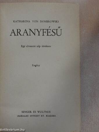 Aranyfésű