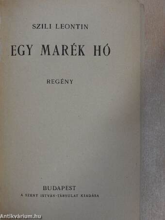 Egy marék hó