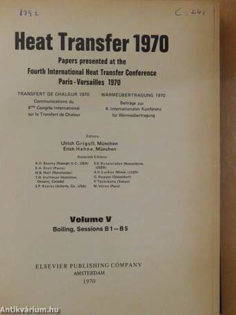 Heat Transfer 1970/5.