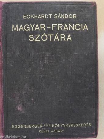 Magyar-francia szótár