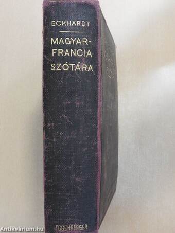 Magyar-francia szótár