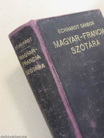 Magyar-francia szótár