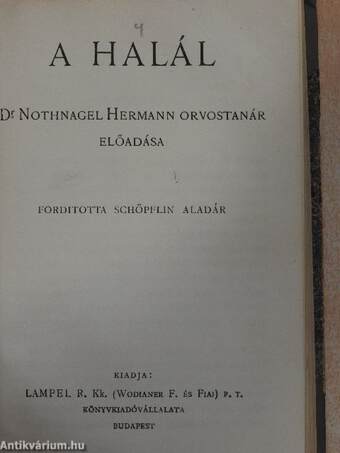 A brigadéros házassága/Nagy-Britannia veszedelme/Egy angol altábornagy kémkedése/A halál/A szimuláns/Naiv emlékiratok