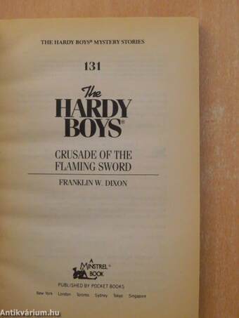 The Hardy Boys: Crusade of the flaming sword